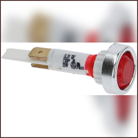 1221060 SIGNALLAMPE ROT 250V